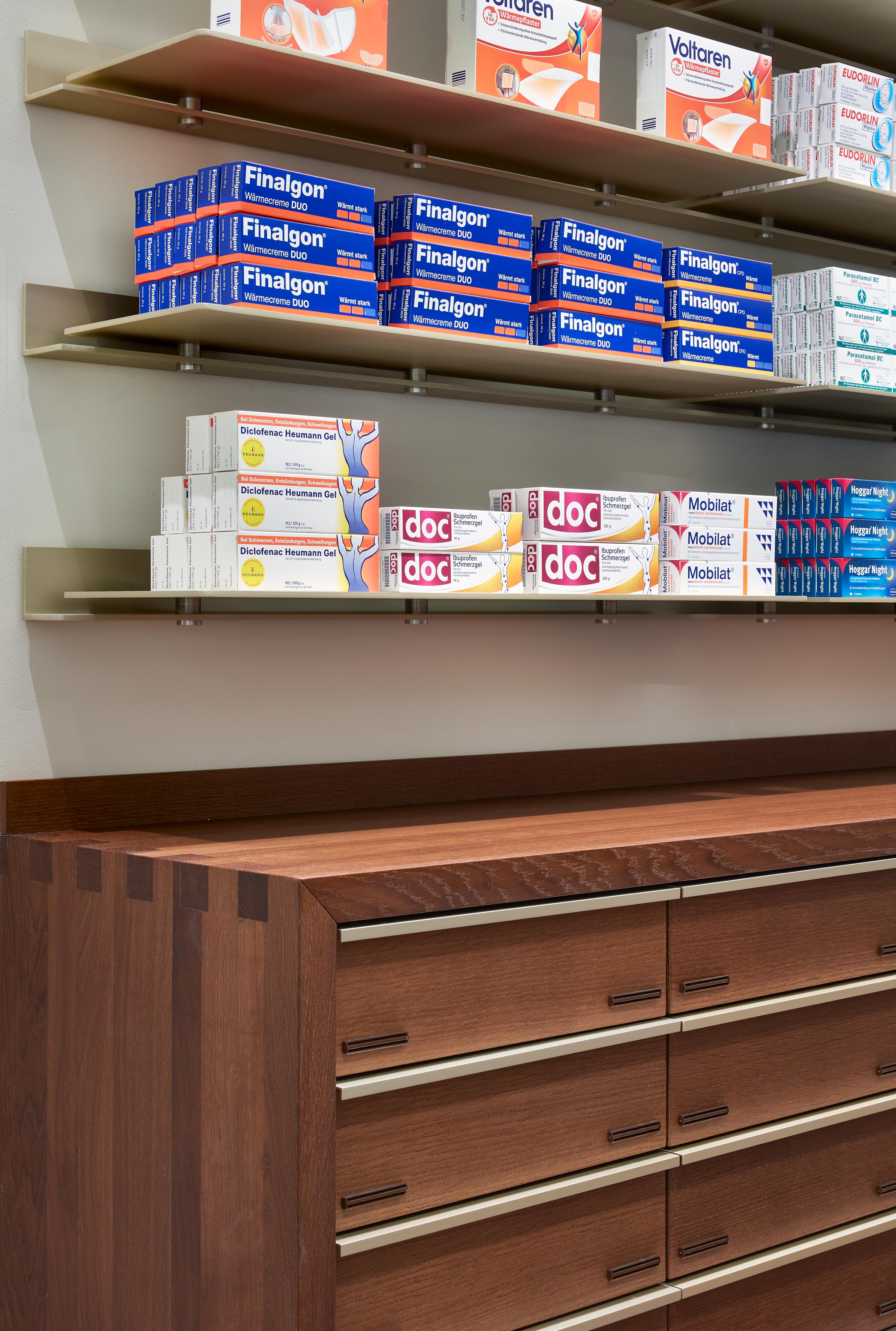 Marien Apotheke Aldenhoven, Sichtwahl und Schnelldreher