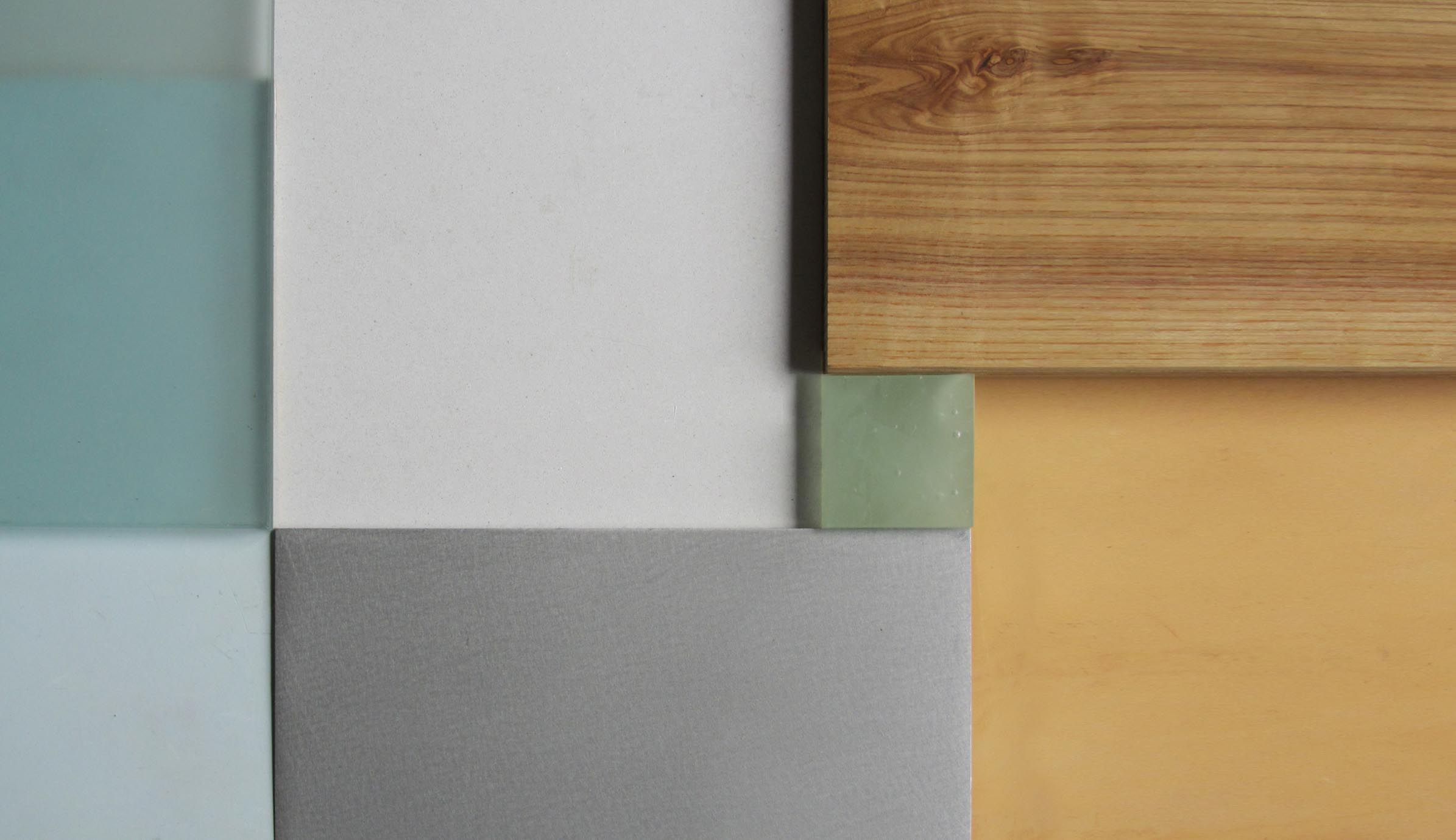 Material collage for Fortuna Pharmacy